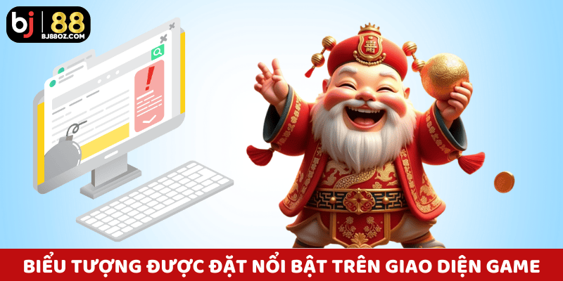Biểu tượng cảnh báo về việc chơi có trách nhiệm được đặt nổi bật trên giao diện game.